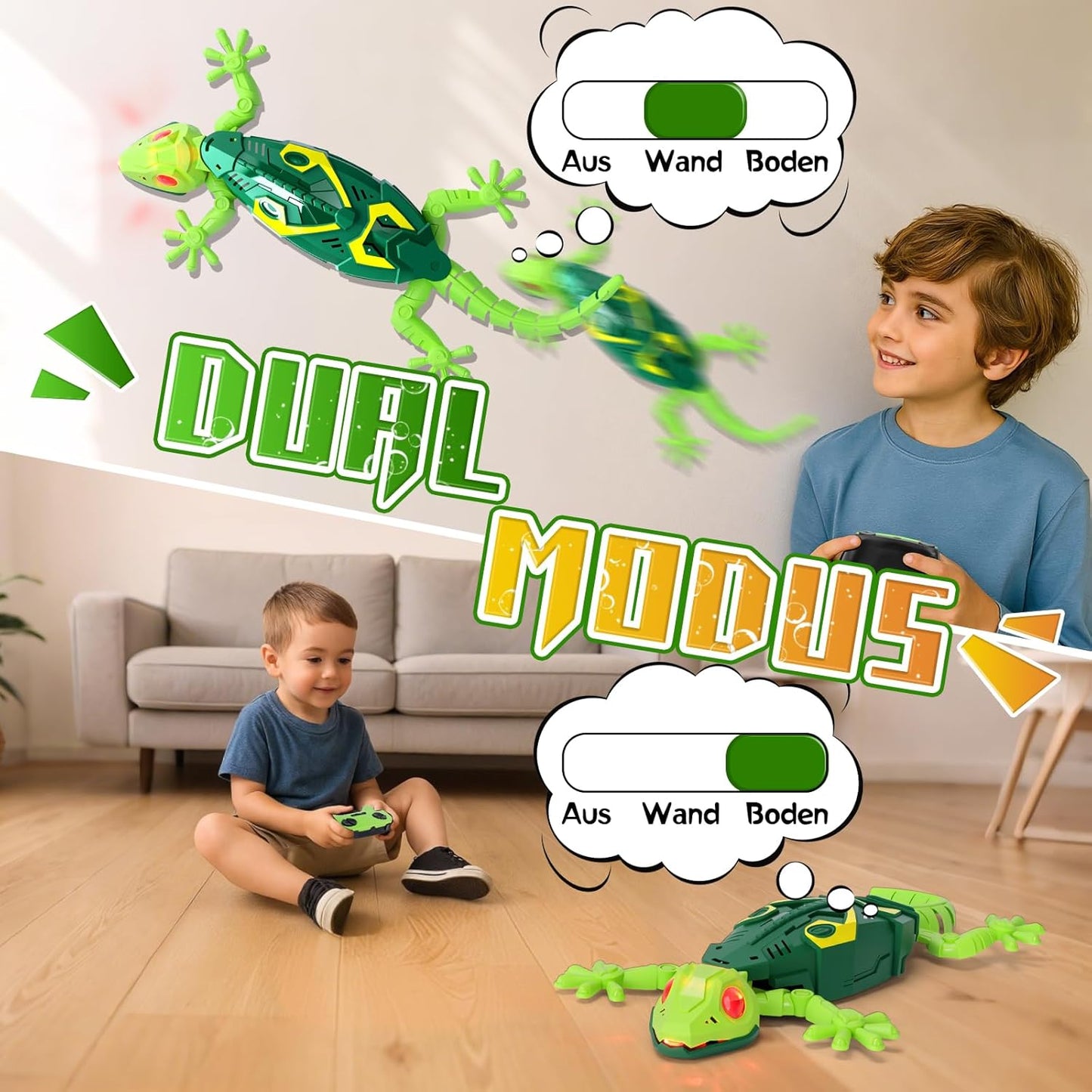 Interactive Climbing Gecko Toy™
