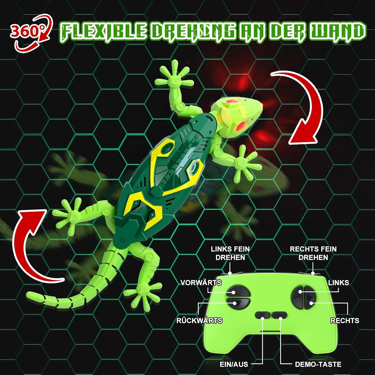 Interactive Climbing Gecko Toy™
