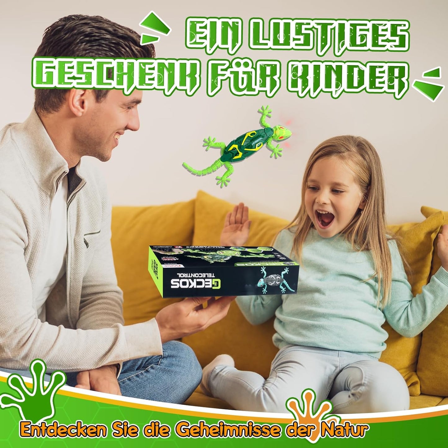 Interactive Climbing Gecko Toy™